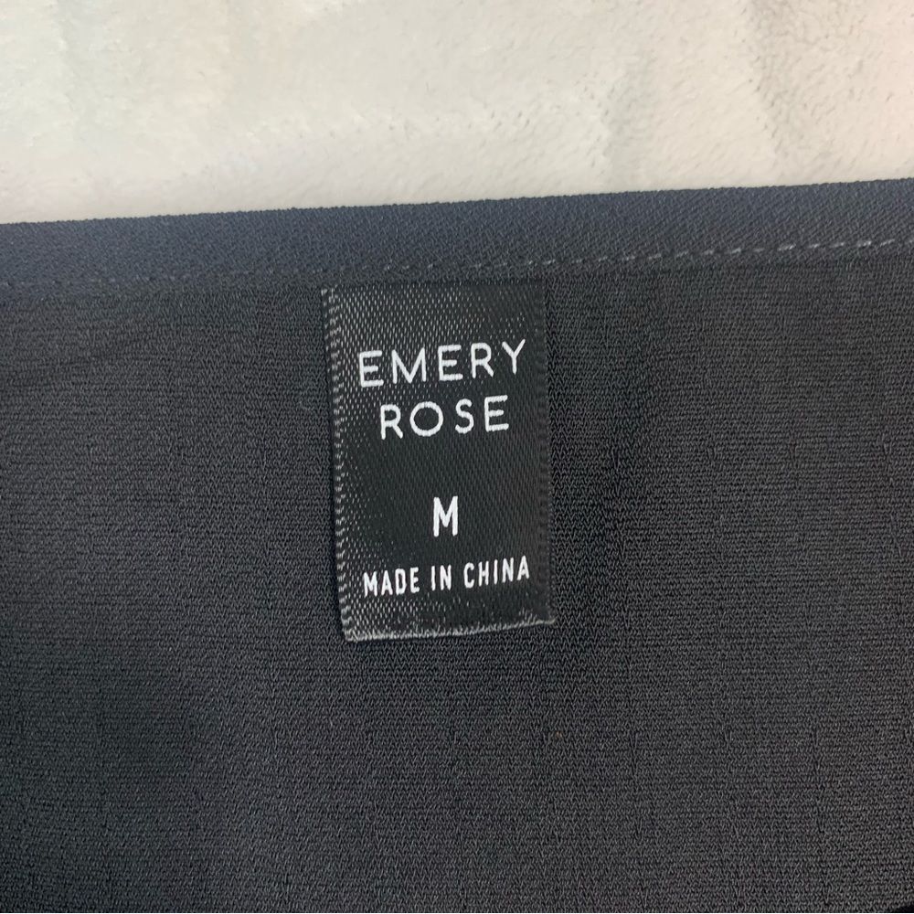 Emery Rose Colorblock Striped Pattern Patch Pocke… - image 3